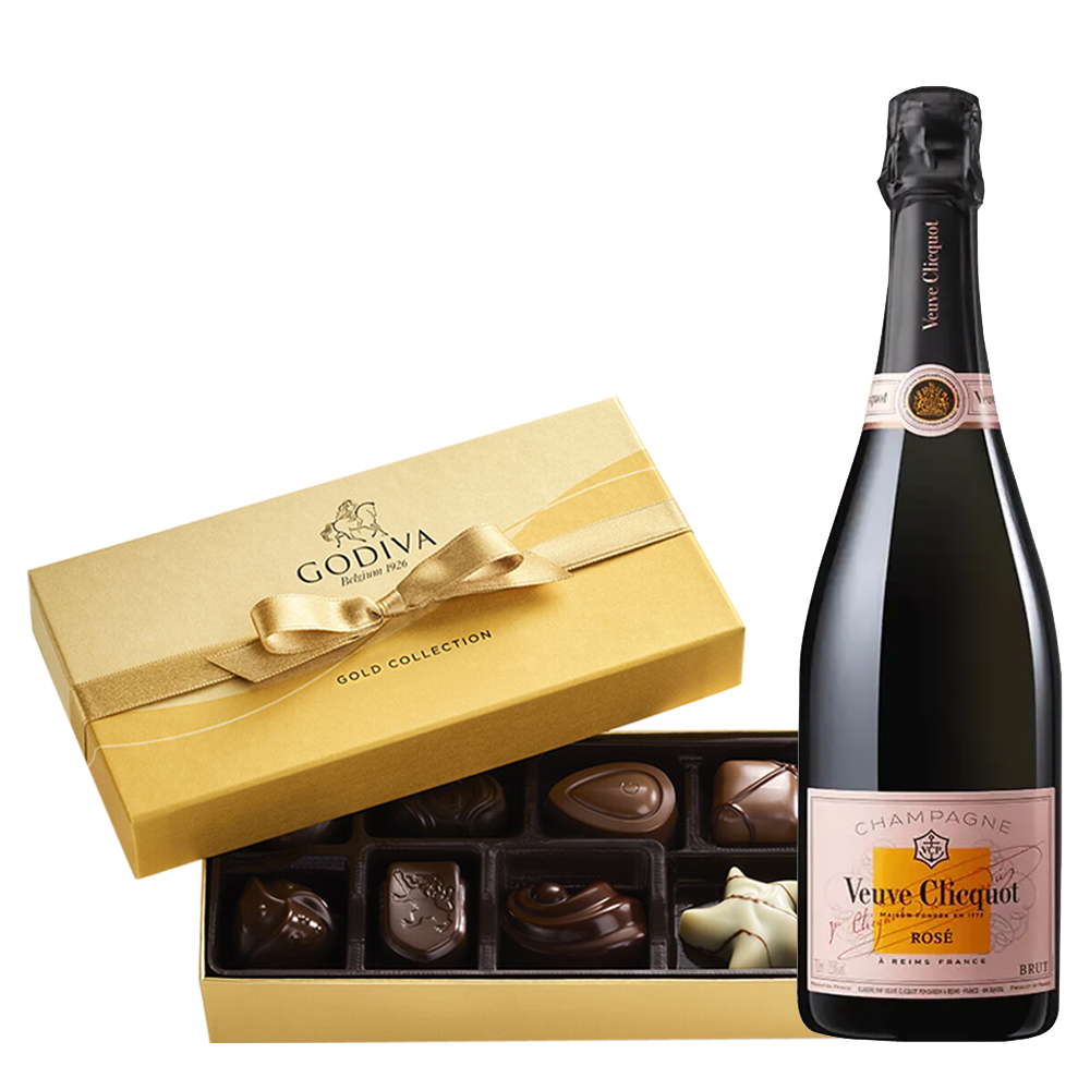 Veuve Clicquot Champagne Christmas Gift Box